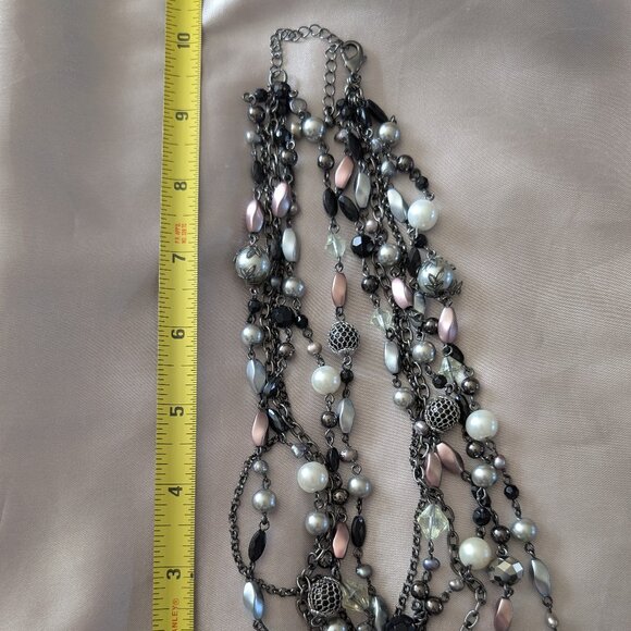 Retired Lia Sophia Katie Necklace - Picture 1 of 5